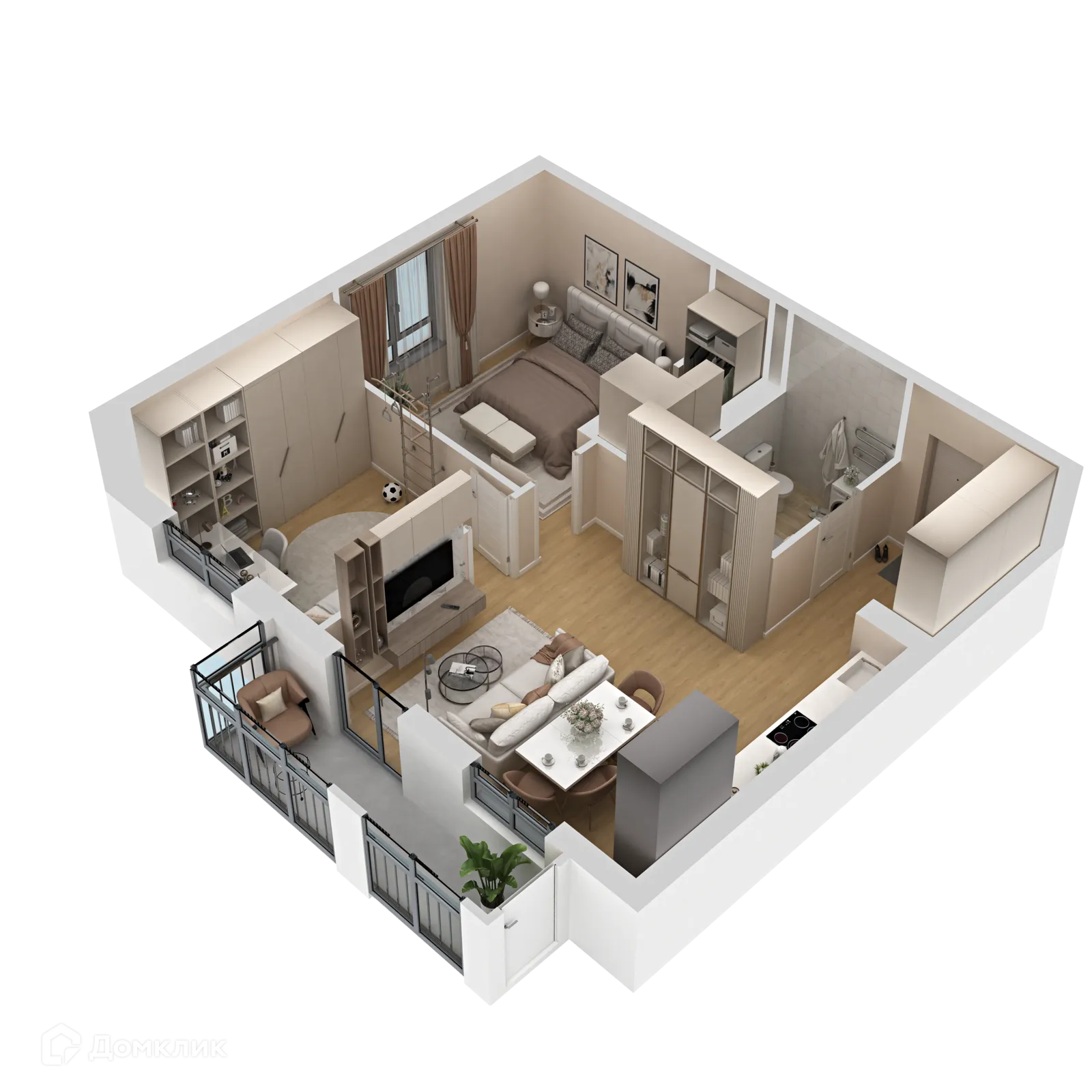 Фото квартиры в ЖК ЭЛЕРОН,ELERON