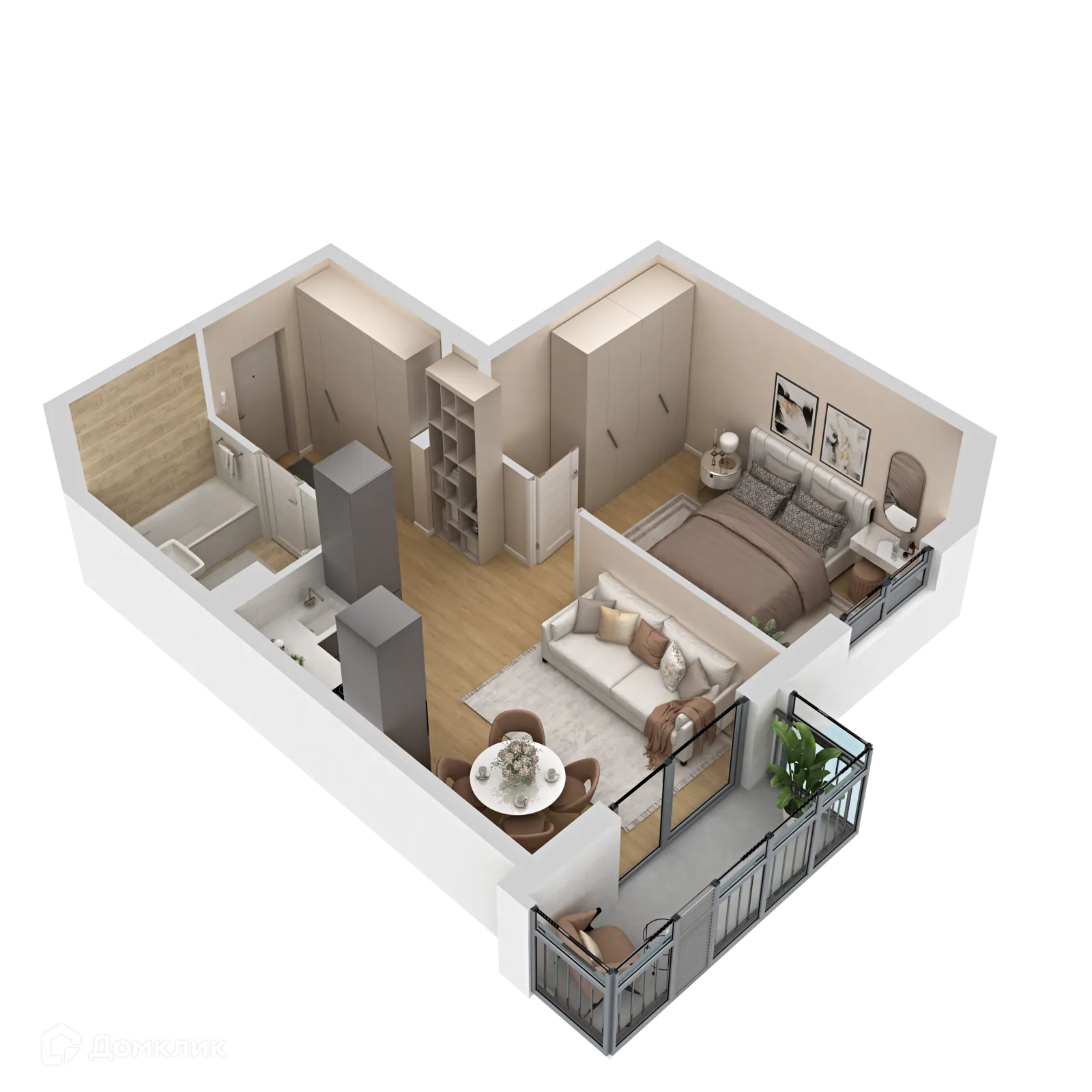 Фото квартиры в ЖК ЭЛЕРОН,ELERON