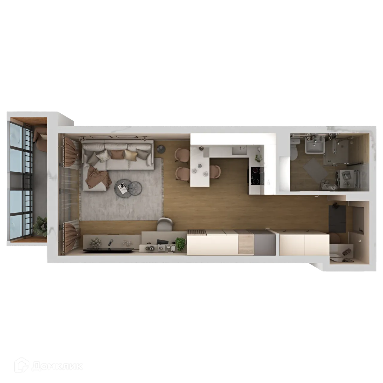 Фото квартиры в ЖК ЭЛЕРОН,ELERON