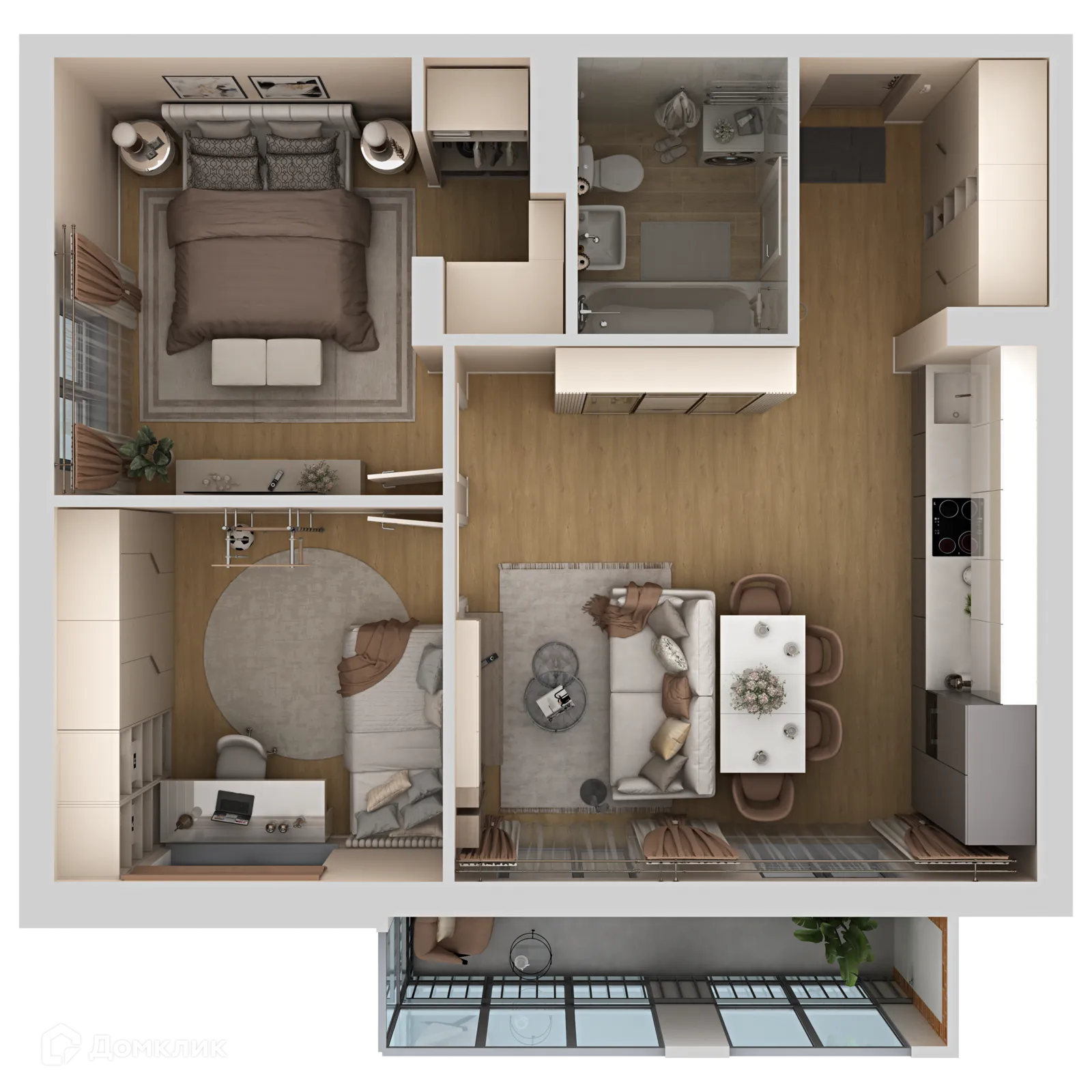 Фото квартиры в ЖК ЭЛЕРОН,ELERON