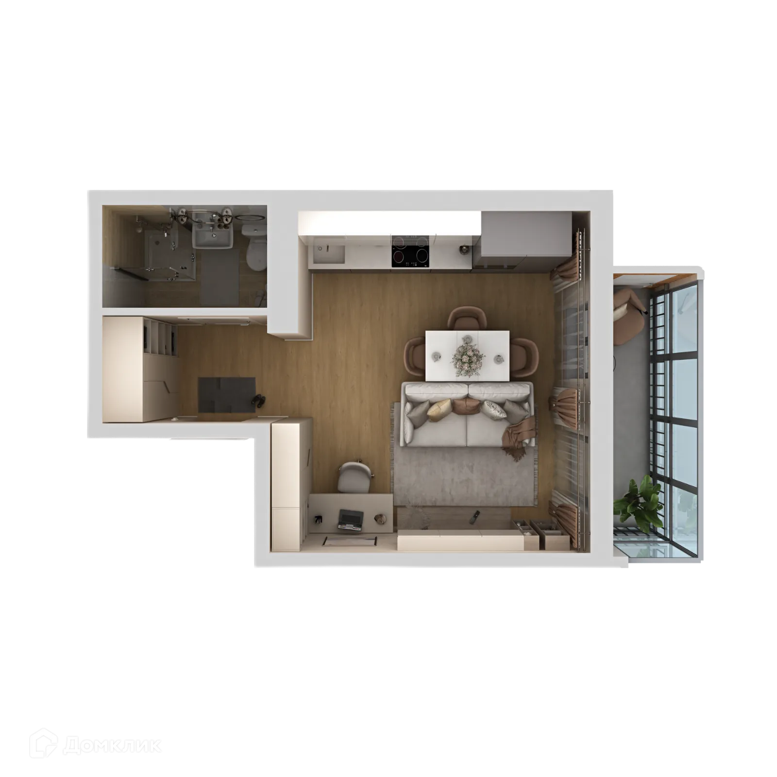 Фото квартиры в ЖК ЭЛЕРОН,ELERON