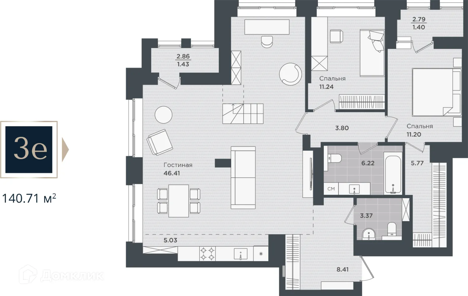 Фото квартиры в ЖК "PRIME" (Прайм)