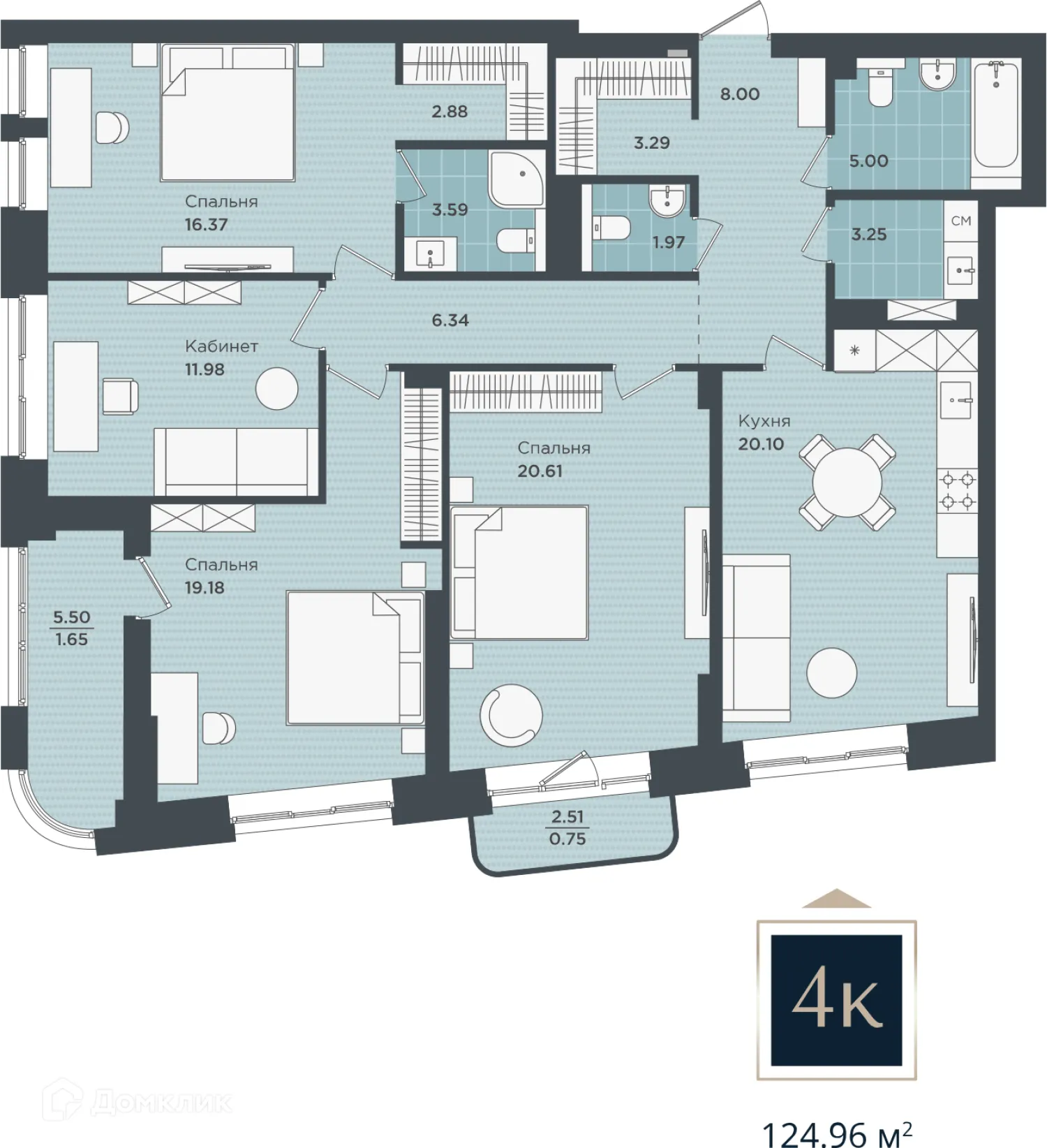 Фото квартиры в ЖК "PRIME" (Прайм)