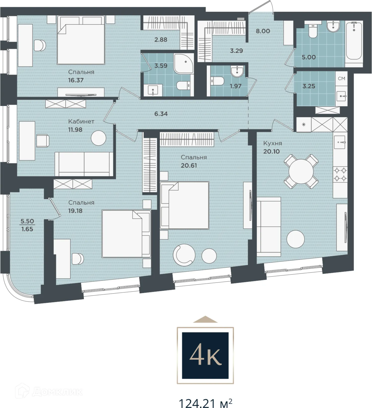 Фото квартиры в ЖК "PRIME" (Прайм)