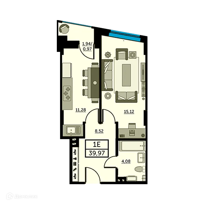 Фото квартиры в ЖК Рубин