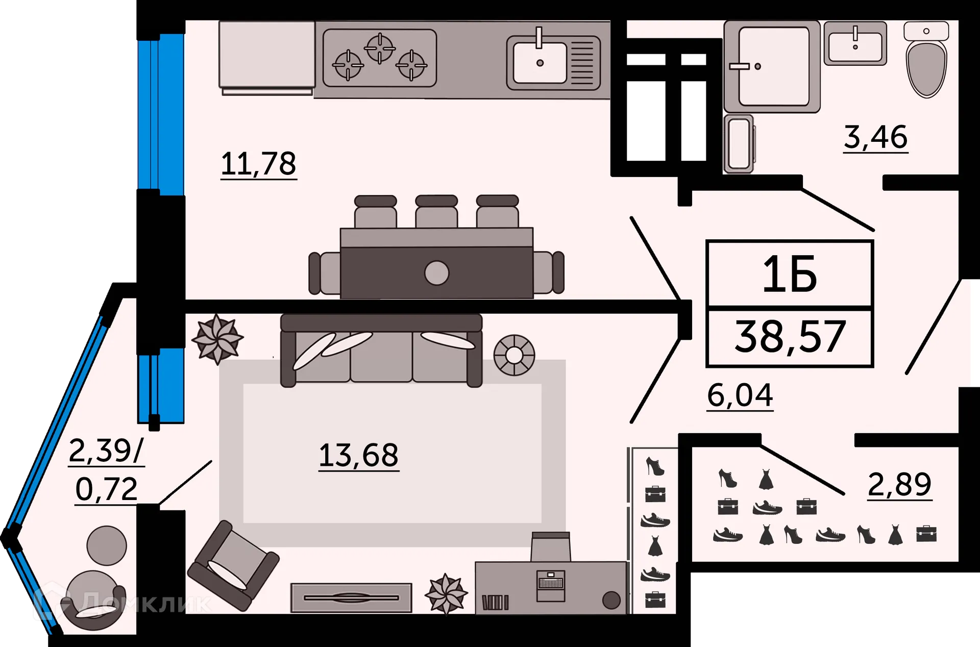 Фото квартиры в ЖК Royal Towers (Роял Тауэрс)
