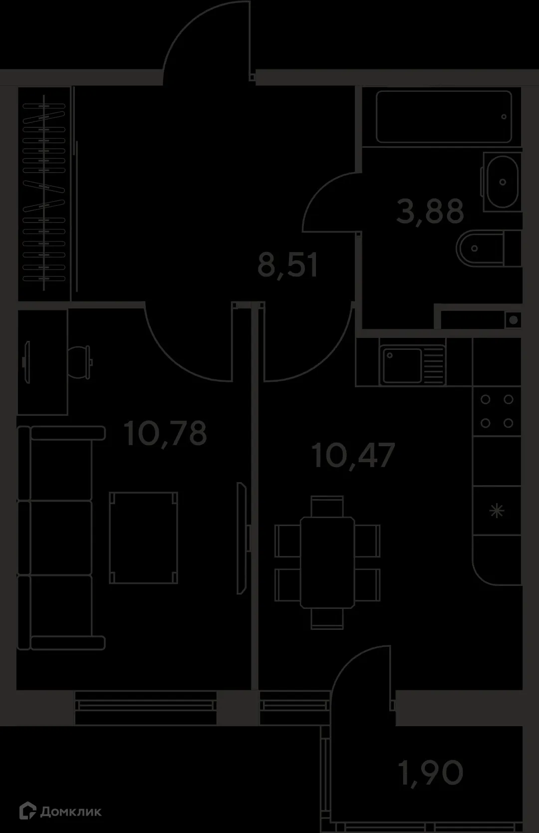 Фото квартиры в ЖК МАЛИНА ПАРК