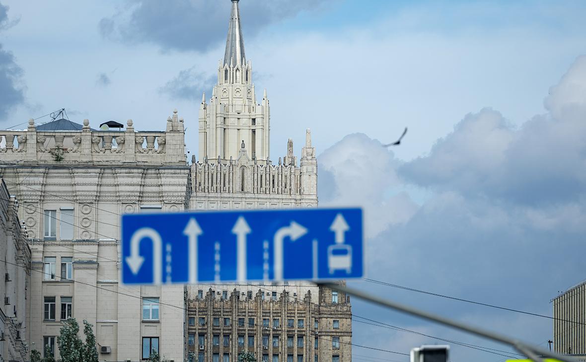 Вид на здание МИД России (Сергей Петров / news.ru / Global Look Press)
