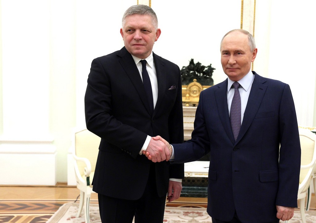Владимир Путин и Роберт Фицо