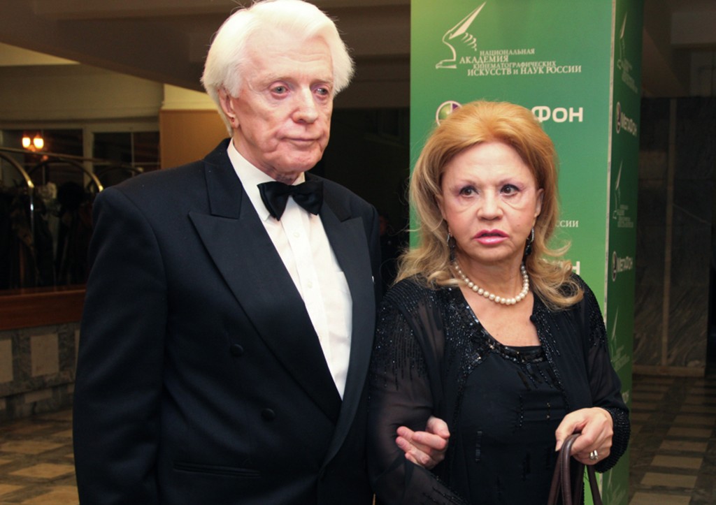 Супруги Олег Стриженов и Лионелла Пырьева