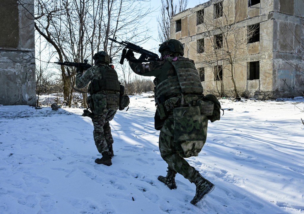 Военнослужащие ВС РФ в зоне СВО