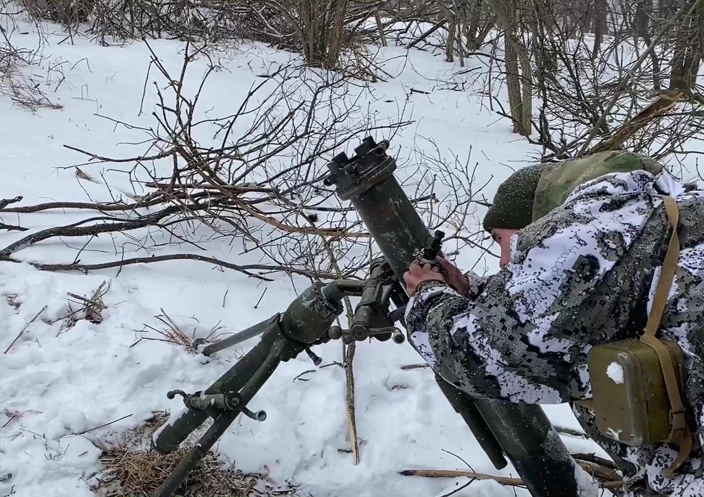 Военнослужащий ВС РФ в зоне СВО 
