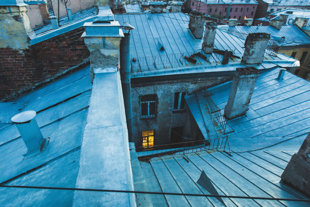 крыши Санкт-Петербурга