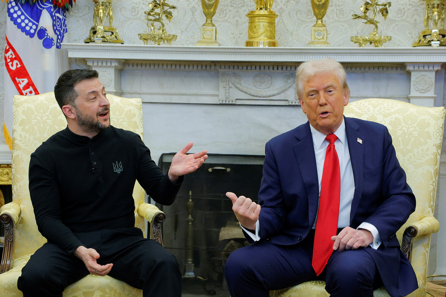 Европейские лидеры требуют примирения Зеленского и Трампа-0