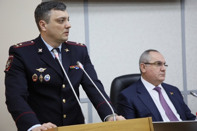 Начальник Владивостокского линейного управления на транспорте Георгий Колисниченко Пресс-служба ЗС ПК