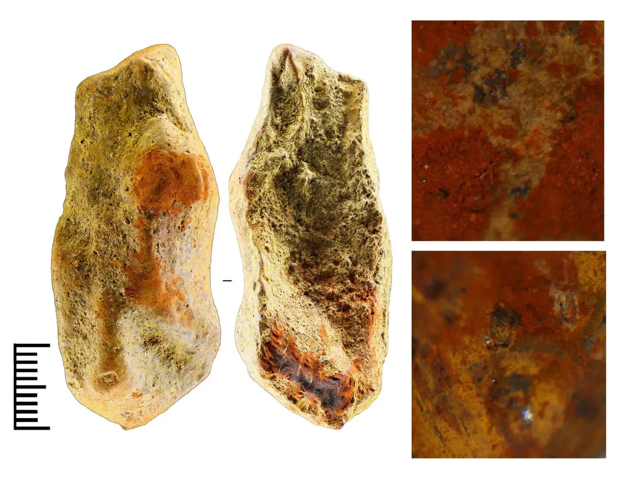 Мария Желтова и Ксения Степанова обнаружили древнюю краску неандертальцев в Волгограде-0