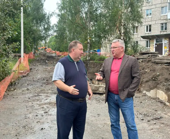 Сергей Никонов и Михаил Слепухин способствуют развитию инфраструктуры Кушвы-0