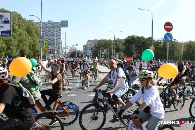 Велофестивали в Москве каждый раз собирают тысячи участников | Источник: Татьяна Спиридонова / MSK1.RU
