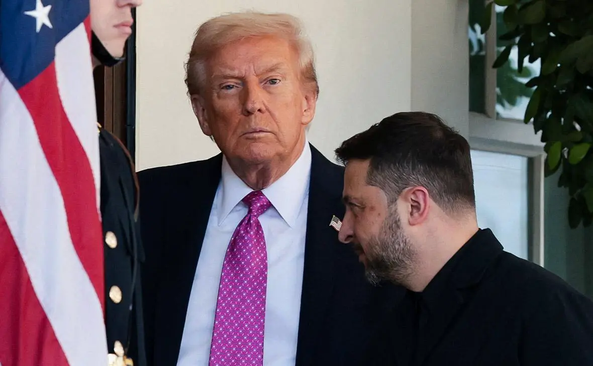 Дональд Трамп и Владимир Зеленский (Jonathan Ernst / Reuters)