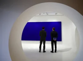 Живопись Ива Кляйна побила рекорд на аукционе в Париже от Christie's zhivopis iva klyajna pobila rekord na aukczione v parizhe ot -tstpp-ru-0