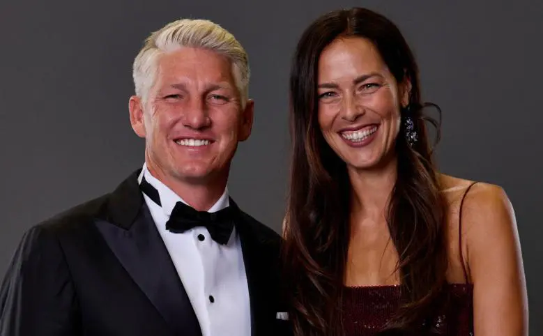 Бастиан Швайнштайгер и Ана Иванович (Clive Brunskill / Getty Images)