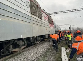 Сход товарного поезда на СКЖД в Ростовской области прошел без последствий shod tovarnogo poezda na skzhd v rostovskoj oblasti proshel bez posledstvij-tstpp-ru-0