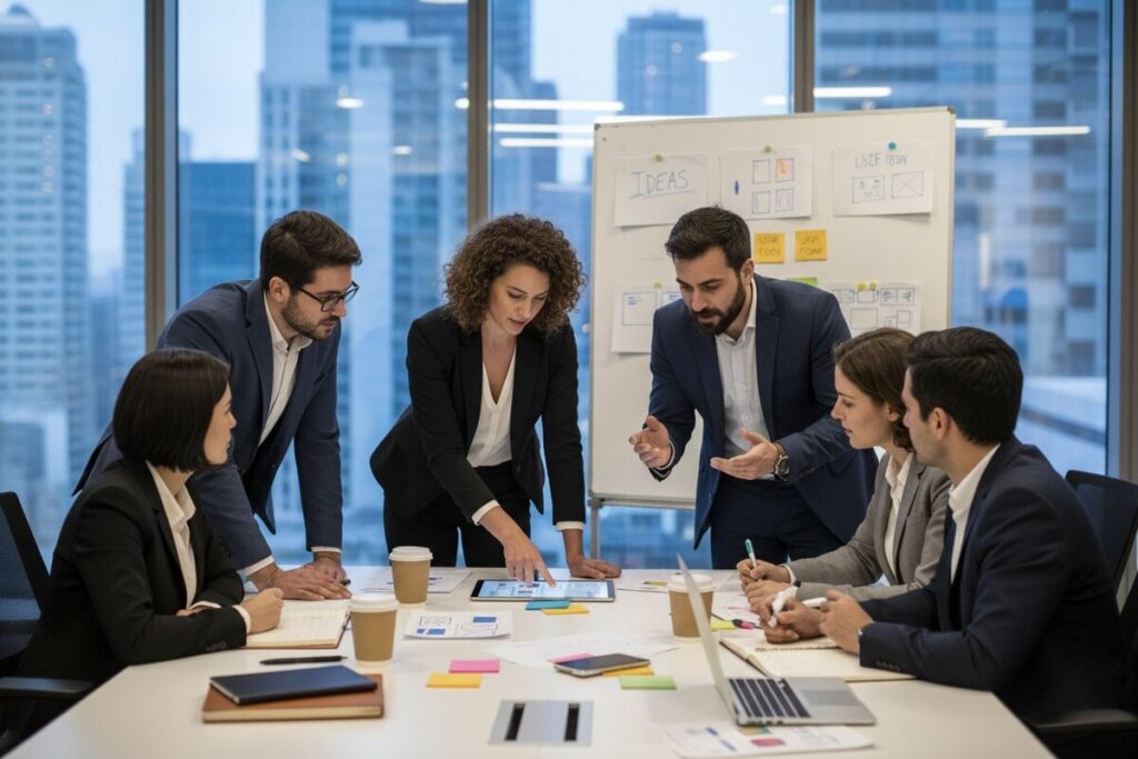 Командное обсуждение продукта