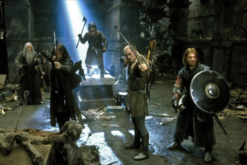 Кадр из фильма "Властелин колец: Братство кольца" (2001)