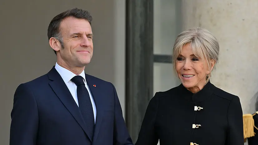 Трамп пошутил об отношениях Макрона и его супруги Брижит