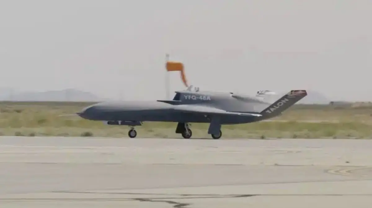 Northrop Grumman YFQ-48A Talon Blue: успешное автономное руление-0