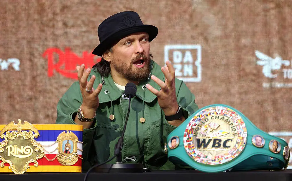 Александр Усик (Richard Pelham / Getty Images)