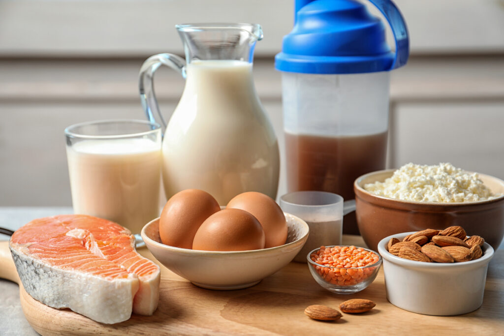 Продукты, богатые белком