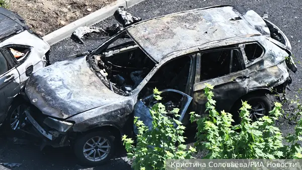 Названа мощность взрывного устройства в автомобиле в Балашихе