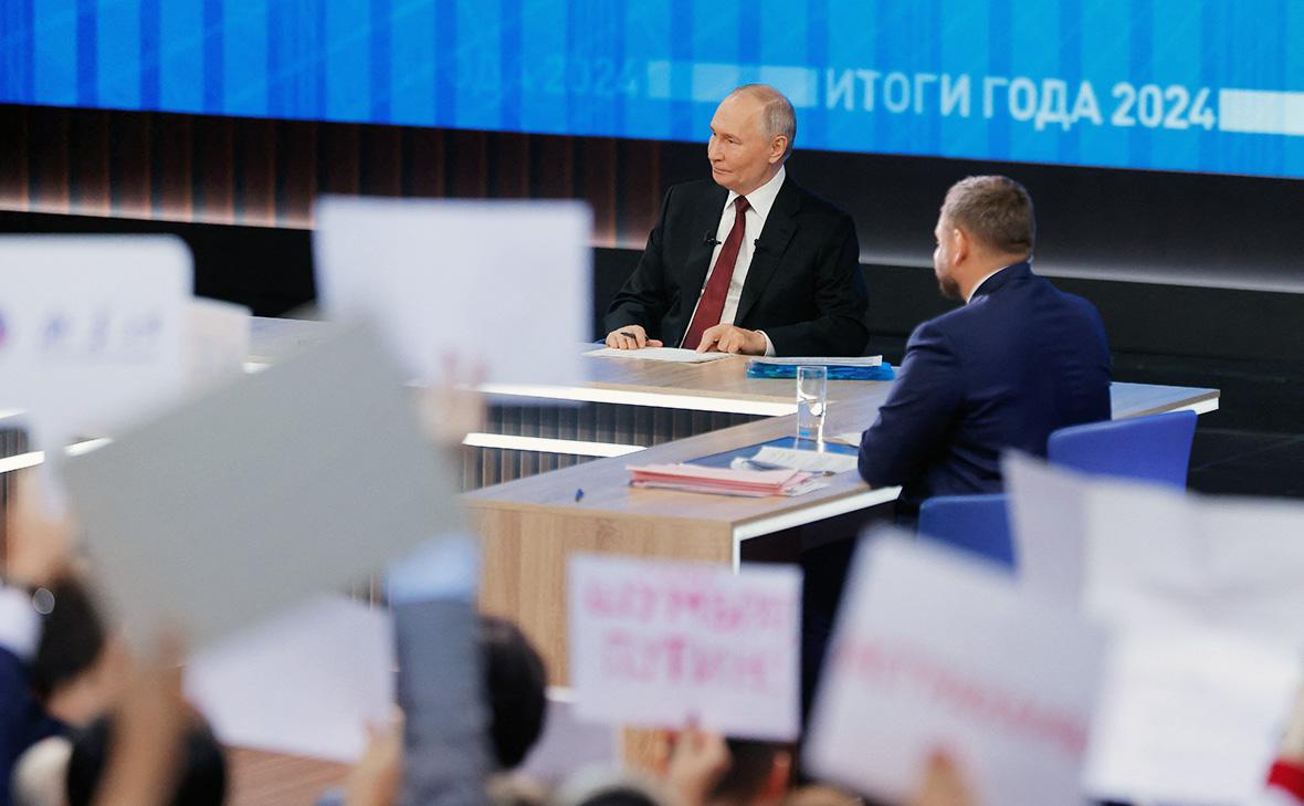 Владимир Путин (Максим Шеметов / Reuters)