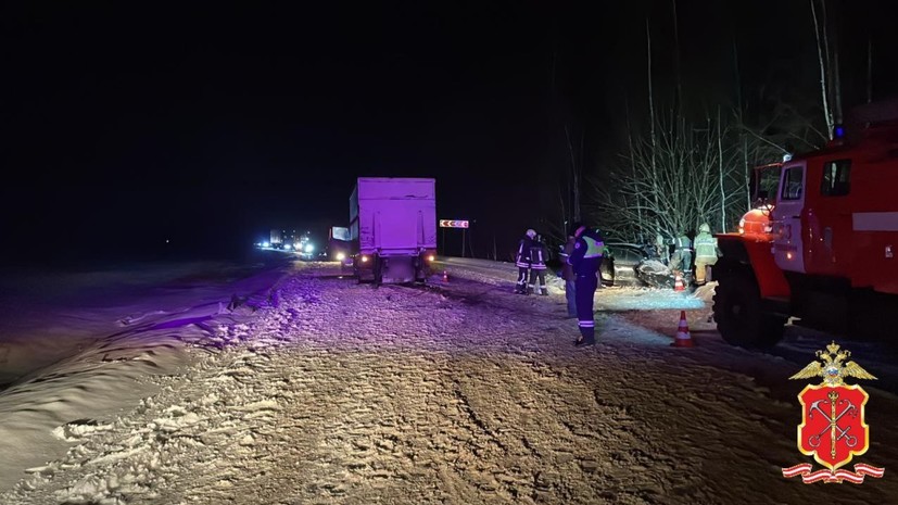 В ДТП в Ленинградской области погибли три человека