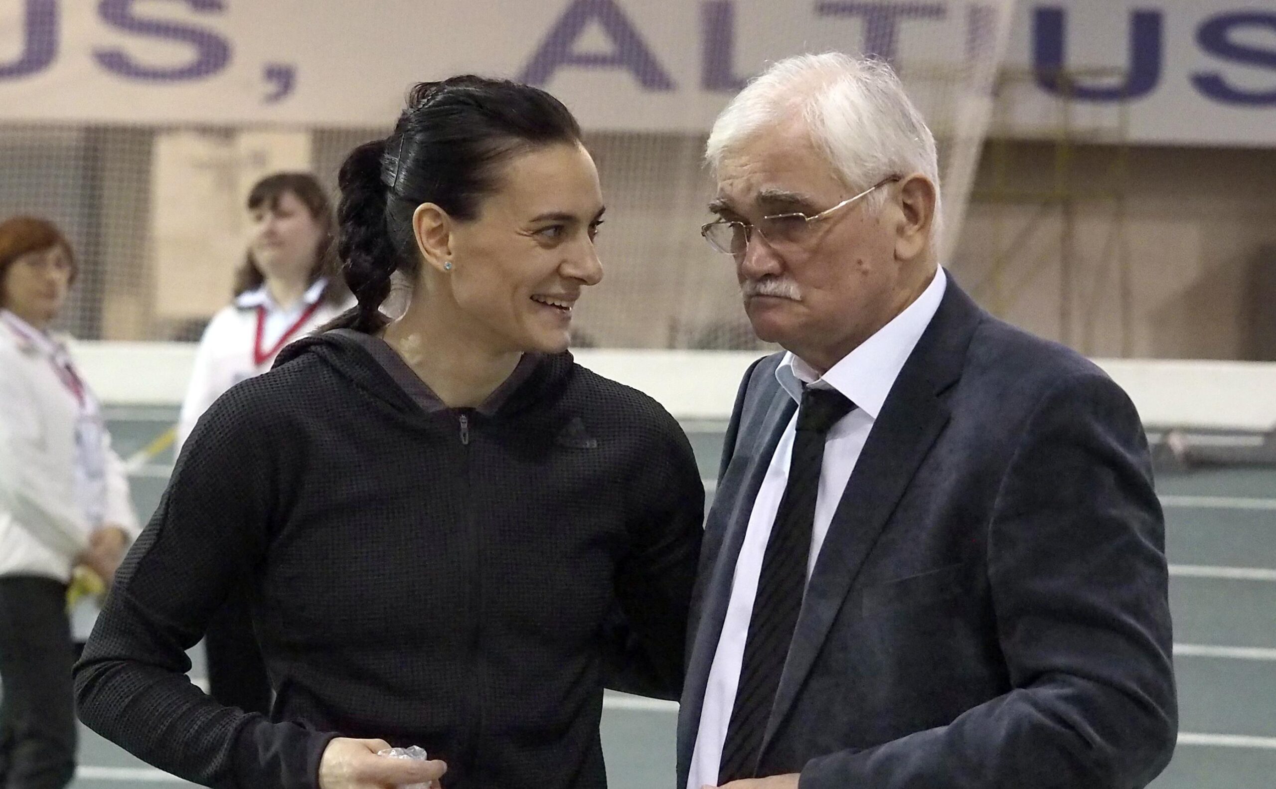 Елены Исинбаева и Евгений Трофимов ( Дмитрий Рогулин / ТАСС)