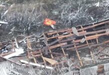 Российские военные триумфально подняли флаг в стратегически важном поселке Петропавловка d0865df0-f282-47c2-bb90-50283395af94-67cdb8ea