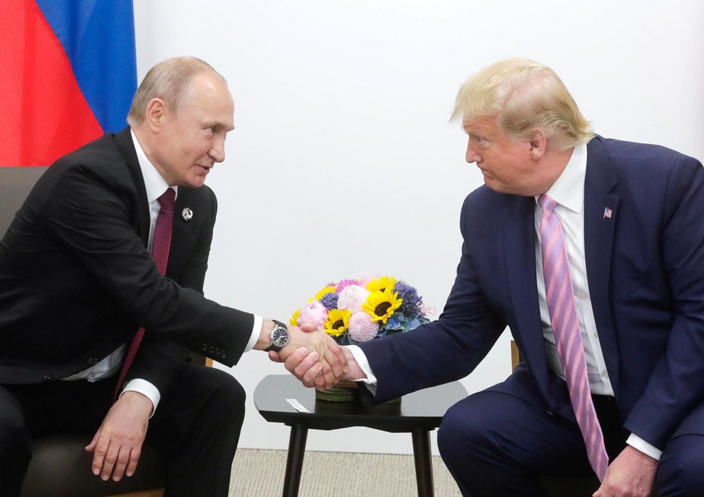 Владимир Путин и Дональд Трамп