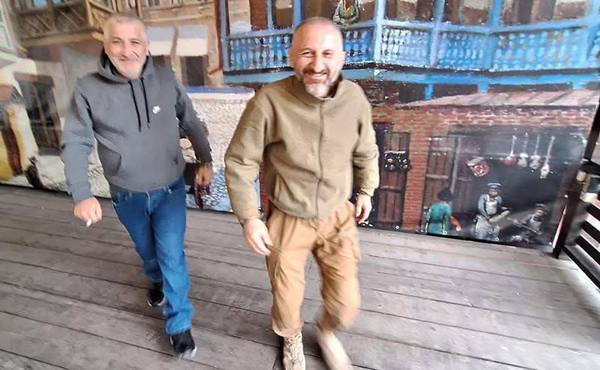 Давид Двалишвили и Мамука Берия (Вано Надирадзе / Facebook (входит в корпорацию Meta, признана экстремистской и запрещена в России))