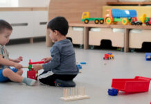 Открытие корпуса для детсада в школе №1392 в районе Троицк