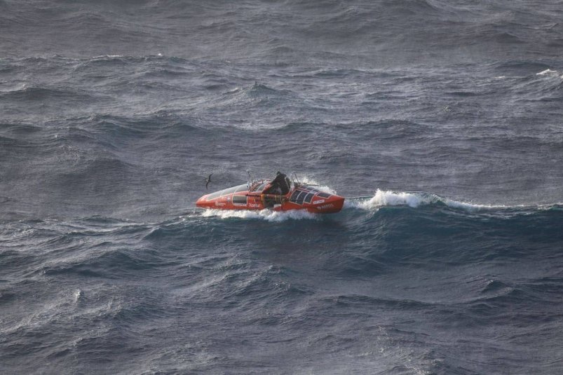 Фёдор Конюхов завершил "кругосветку" на 114 день из-за неисправности лодки Телеграм-канал (18+) Фёдора Конюхова