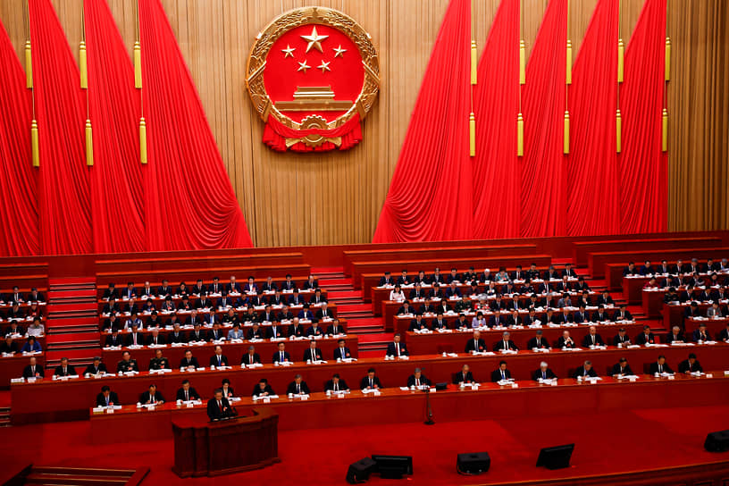 Ли Цян на Всекитайском совете народных представителей