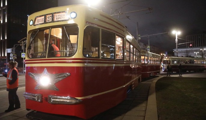 Парад исторических трамваев и ретроавтомобилей состоится в День московского транспорта