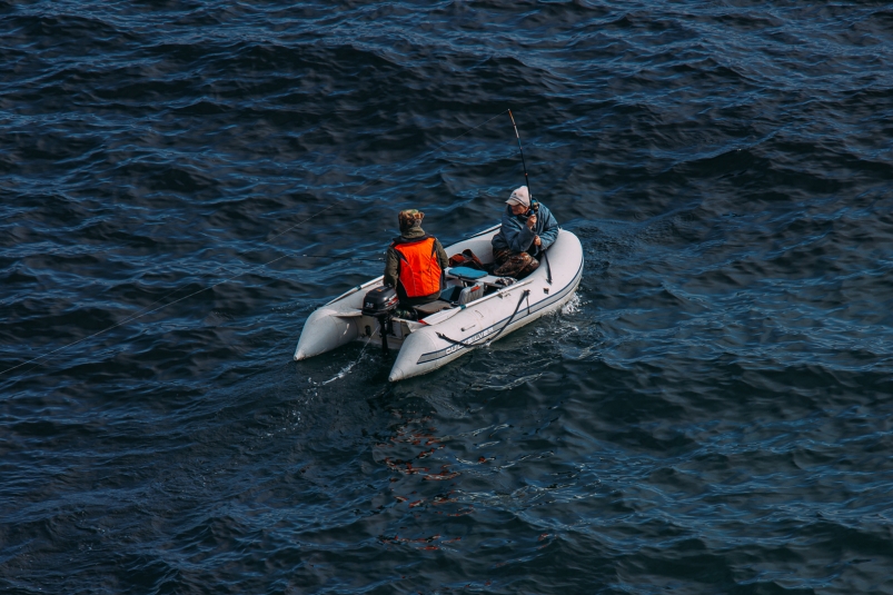 Рыбалка, море, лодка Мария Смитюк, ИА PrimaMedia.ru