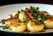 Ленивые вареники с беконной зажаркой — сытный обед за минуты lenivye vareniki s bekonnoj zazharkoj sytnyj obed za minuty-ekbonline-ru-174393135500-0