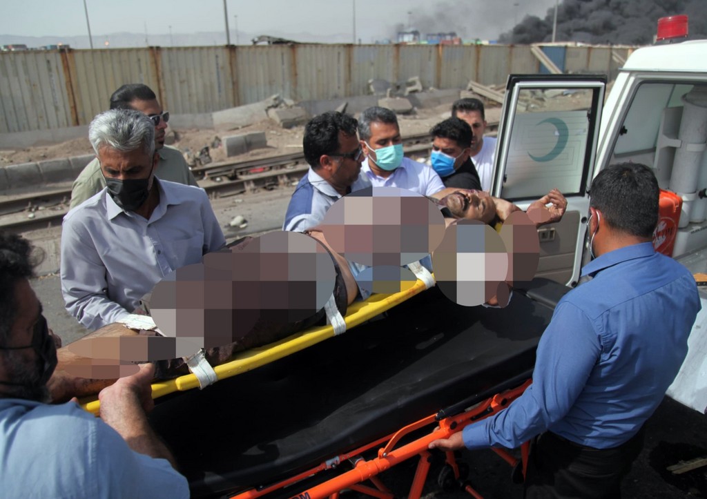 Взрыв в порту Шахид-Раджаи на юге Ирана