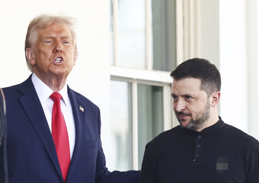 Дональд Трамп, Владимир Зеленский