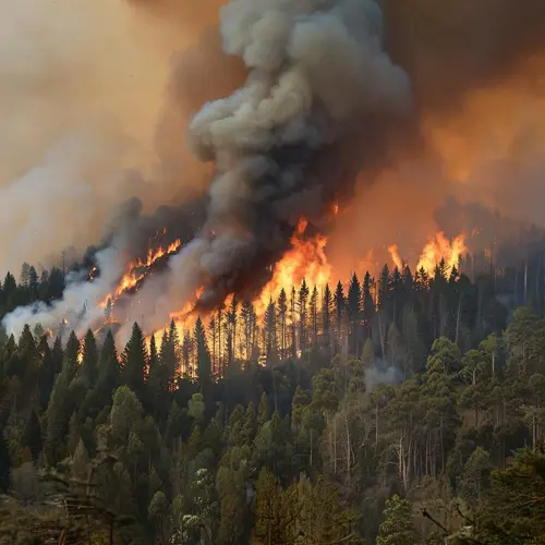 Огненный фронт под Читой: в Забайкалье продолжают бороться с неутихающими пожарами
