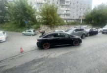 Во Владивостоке произошло ДТП с участием автомобилей Honda Accord, Mitsubishi Outlander и Honda Civic vo vladivostoke proizoshlo dtp s uchastiem avtomobilej i -ekbonline-ru-0