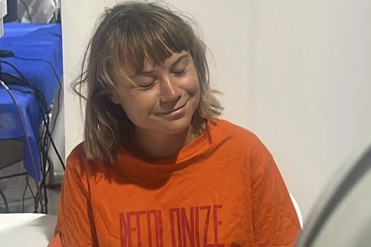 Грета Тунберг и флотилия стойкости демонстрируют оптимизм в Израиле-0